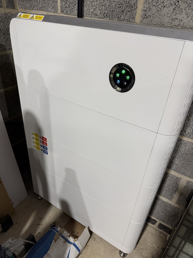 Home Reserve unit close-up showing installation quality